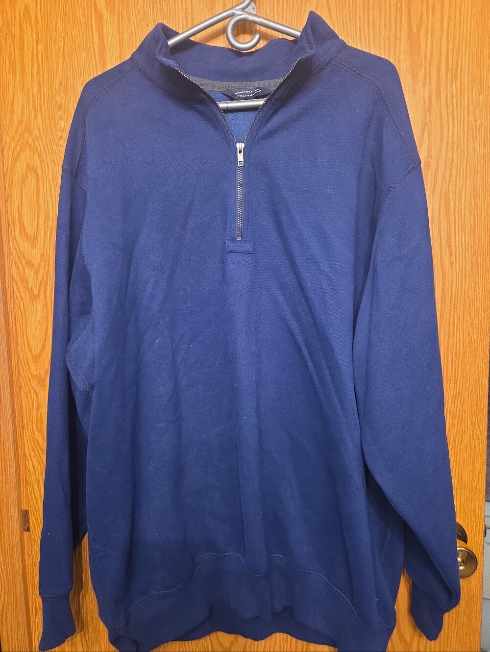 Nwt Roundtree and York Tall Man sweatshirt quarter zip size 2xt cotton blend